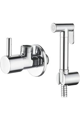 Spiralli Taharet El Duşu Ve Musluk Seti Tuvalet Wc Duş Spreyi Shattaf Taharetmatik ( % 100 Pirinç ) ürün fotoğrafı