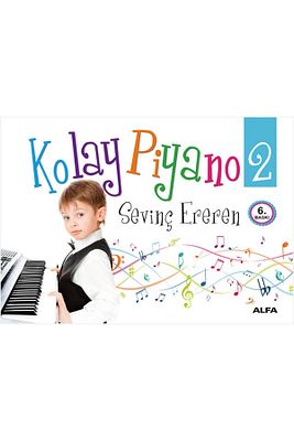 Kolay Piyano 2 Sevinç Ereren - Sevinç Ereren ürün fotoğrafı