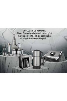 Avantaj Paket Silver Stone Serisi (Tost Makinesi/Çaycı/BlenderSet/KahveMakinesi) ürün fotoğrafı