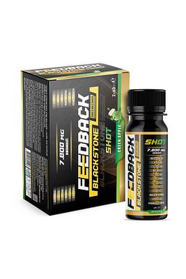 Black Stone Pre-workout 60 mlx2 Shot 4 Servis Yeşil Elma Aromalı Deneme Paketi ürün fotoğrafı