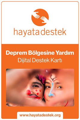 Deprem Dijital Destek Kartı ürün fotoğrafı