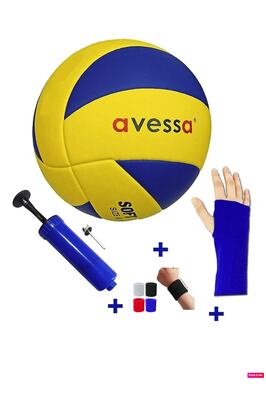 4'lü Voleybol Topu Seti Yapıştırma 8 Panel Soft Touch 275 Gr No 5 Pompa + Kolluk + Havlu Bileklik ürün fotoğrafı