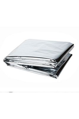 Termal Örtü - Acil Yardım Battaniyesi - Gri Renk -130x210 Cm ürün fotoğrafı