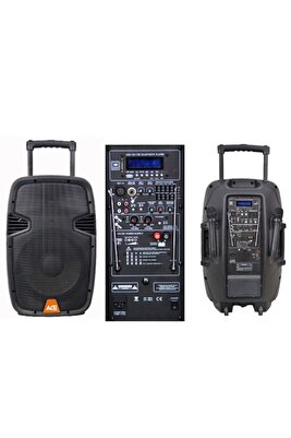 Audıo Paq-15ab 300 Watt Taşınabilir Şarjlı Amfi ürün fotoğrafı