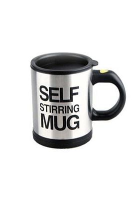 Yclshop Kendi Kendini Karıştıran Mikser Kupa Termos Bardak; Self Stirring Mug - Siyah Glrshop ürün fotoğrafı
