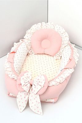 Babynest, Bebek Uyku Yatağı 0-2 Yaş - %100 Pamuk - Prenses ürün fotoğrafı