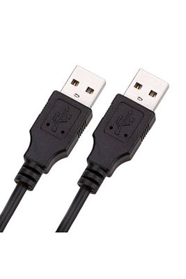 Usb-a To Usb-a 50 Cm Iki Ucu Erkek Çift Taraflı Usb 2.0 Bağlantı Kablosu ürün fotoğrafı