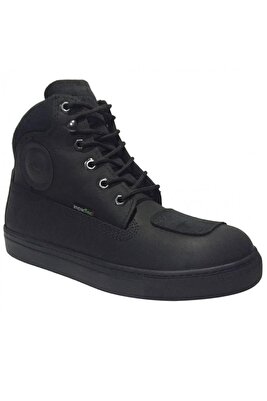 Rockwell Cafe Impactec Black Siyah Yazlık Motosiklet Botu ürün fotoğrafı