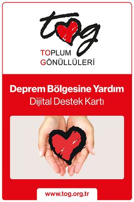 Deprem Dijital Destek Kartı ürün fotoğrafı