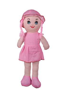 55 cm - Pembe - Bez Bebek (Yerli) ürün fotoğrafı