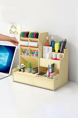 Çekmeceli Masaüstü Kalemlik Organizer ürün fotoğrafı
