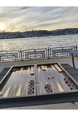 Ahşap Pullu Tavla, Ahsap Tavla, Star Oyun Aletleri, Ceviz Tavla, Lüx Cilalı Tavla ürün fotoğrafı