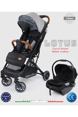 Lotus Katlanabilir Kabin Boy Travel Bebek Arabası ürün fotoğrafı