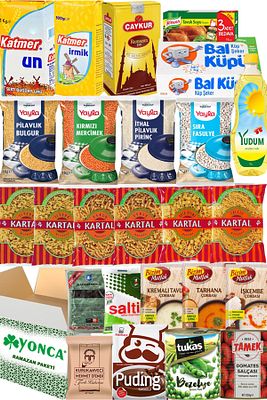 Ramazan Erzak Yardım Paketi Kolisi Hediye 2021 25 Parça No: 6 ürün fotoğrafı