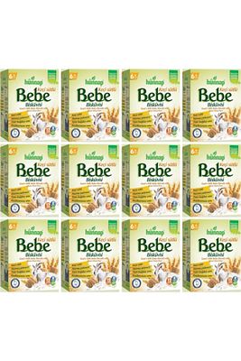 Hunnap Bebe Bisküvisi Keçi Sütlü 400 Gr X 12 Adet ürün fotoğrafı