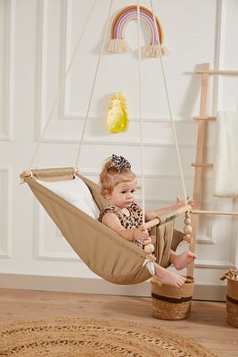 Rüya Ahşap Bebek Hamak Salıncak ürün fotoğrafı
