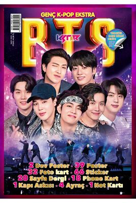Bts Dergisi Kpop ürün fotoğrafı