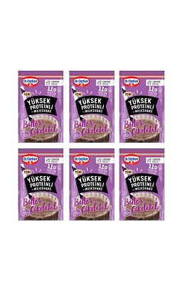 Dr.oetker Bitter Çikolatalı Yüksek Protein Milkshake 19 Gx6 Adet ürün fotoğrafı