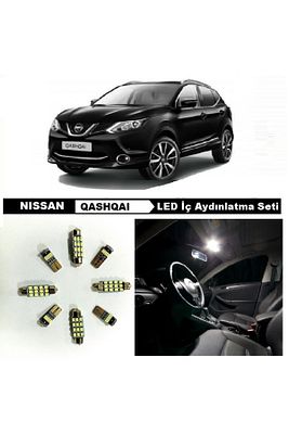 Nıssan Qashqaı J11 Led Iç Aydınlatma Ampul Seti Beyaz 6 Adet ürün fotoğrafı