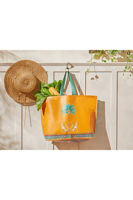 Turuncu Exotic Palm Alışveriş Çantası 54,5x38 Cm Turuncu 55 x 38 ürün fotoğrafı
