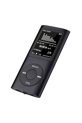 Digital Renkli Ekranlı Mp3-mp4 Çalar Hafıza Kartı Girişli Metal Siyah 
MP4be ürün fotoğrafı