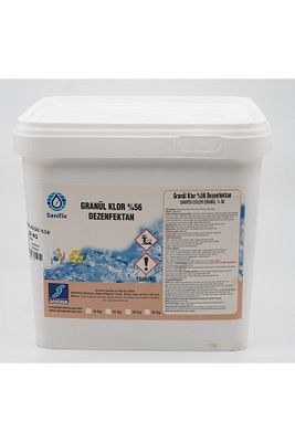 Granül Klor % 56 Dezenfektan - 10 Kg Kova ürün fotoğrafı