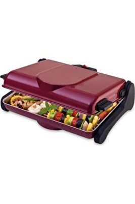 Marka DN 2104 Kebabçı Model MOR Renk Elektrikli Izgara WRHDR2104 ürün fotoğrafı