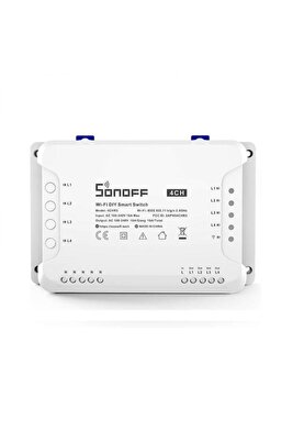 Sonoff 4ch R3 Wifi Smart Switch 4 Kanal Akıllı Röle 4chr3 ürün fotoğrafı