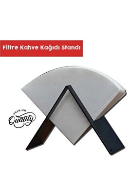 Filtre Kahve Kağıdı Tutucu Stand Aparatı Dekoratif Metal Peçetelik ürün fotoğrafı