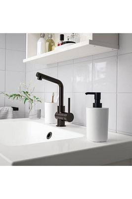Storavan Banyo Aksesuar Seti Sıvı Sabunluk Katı Sabunluk Diş Fırçalık 3lü Set ürün fotoğrafı