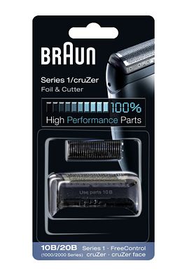 1 Serisi ve Cruzer Tıraş Makinesi Yedek Başlığı Folyo ve Kesici Bıçak 10B/20B 4210201072614 ürün fotoğrafı