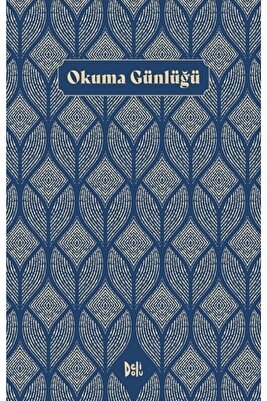 Okuma Günlüğü - Motifli - Lacivert (CİLTLİ) ürün fotoğrafı