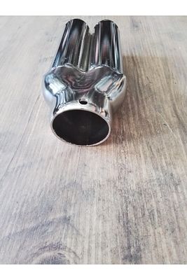 Çifli Nikelaj Her Araca Uyumlu Sessiz Egzoz Ucu ürün fotoğrafı