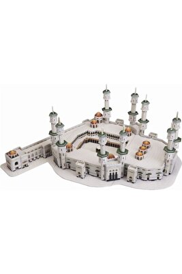 Mescidi Haram Kabe 3d Puzzle 3 Boyutlu Mekke Cami Maketi Yapma ürün fotoğrafı
