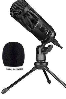 Ra-mp65 X-fuse 1.5m Usb Tripodlu Mikrofon Yayıncı Youtuber Profesyonel Mikrofon Gaming ürün fotoğrafı