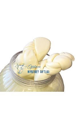 Örgü Peyniri 1 Kg Bidon. Köy Sütü Muhteşem  Lezzeti Direkt Çiftlikten Eritme Örgülü Peynir Aracısız ürün fotoğrafı