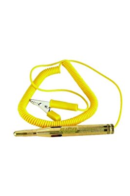 Oto Kontrol Kalemi Metal Spiral Kablolu 6v-12v-24 V Rc0008 ürün fotoğrafı