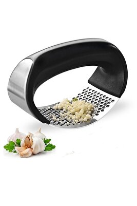 Paslanmaz Çelik Sarımsak Ezici Sarımsak Zencefil Ezeceği Sarımsak Öğütücü Rende ürün fotoğrafı