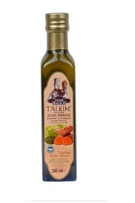 Elma Zerdeçallı-zencefilli Organik Sirke 250 ml ürün fotoğrafı