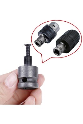 1/2 Somun Sıkma Matkap Mandren Adaptör Somun Sökme Makinesini Mandrene Çevirici Aparatı ürün fotoğrafı