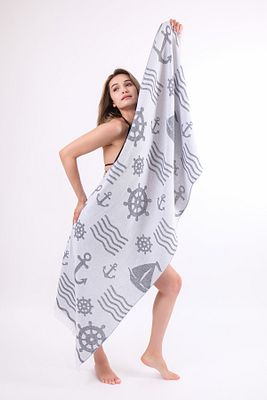 Marine 75x150 Cm Ultra Soft Plaj Havlusu ürün fotoğrafı