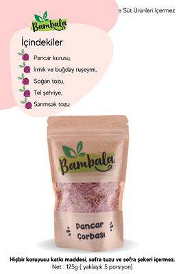 Pancar Çorbası Harcı 125g ürün fotoğrafı
