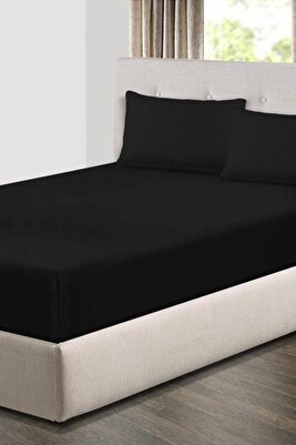 Penye Lastikli Yatak Çarşafı Pamuklu Tek, Çift, Battal Boy ürün fotoğrafı