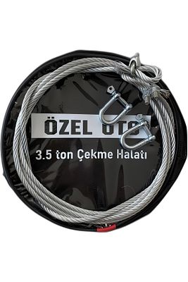 Çelik Çeki Halatı Izoleli Oto Çekme Halatı 3,5 Ton ürün fotoğrafı