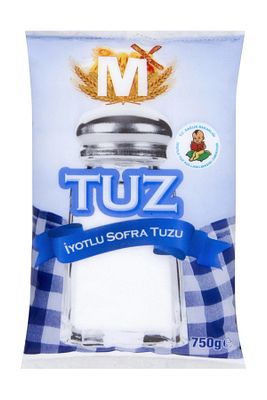 İyotlu Sofra Tuzu 750 gr ürün fotoğrafı