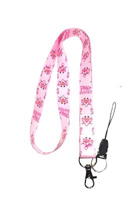 Pembe Panter Boyun Ipi Ve Telefon Askısı ürün fotoğrafı