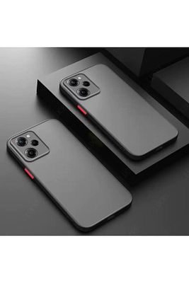 Xiaomi Poco X5 Pro 5G Kılıf Mat Parmak Izi Yapmaz Kamera Korumalı Renkli Tuşlu Sert Silikon ürün fotoğrafı