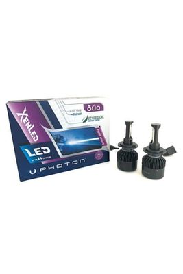 Duo H7 Led Xenon 12000 Lümen 6000k Şimşek Etkili ürün fotoğrafı