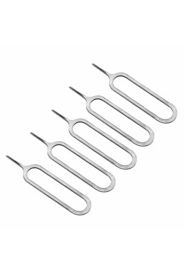 Sim Kart Tepsi Çıkarma Iğnesi 5 Adet Sim Çıkarma Iğnesi Sim Çıkarma Iğnesi Tüm Marka Modeller Uyumlu ürün fotoğrafı