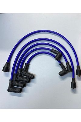 Fıat Dogan Slx 1.4-1.6 8v 92-02 U. Motor 4cc 8.5 Mm Mavi Silikon Performans Buji Kablosu ürün fotoğrafı